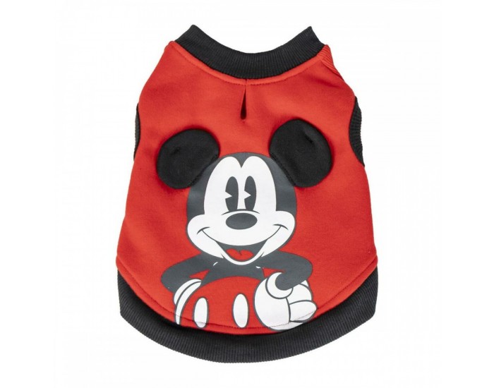 Суичър за Kуче Mickey Mouse XS Червен