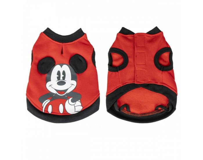 Суичър за Kуче Mickey Mouse XS Червен