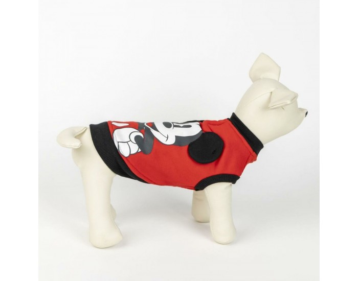 Суичър за Kуче Mickey Mouse XS Червен