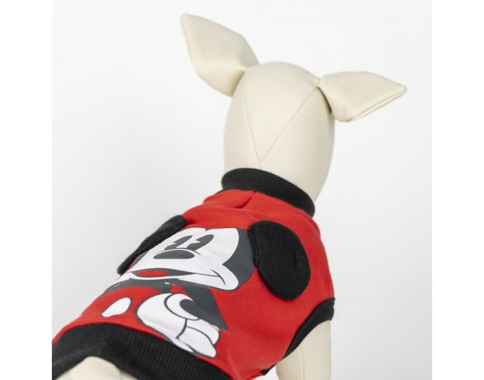 Суичър за Kуче Mickey Mouse XS Червен