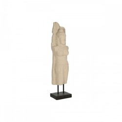Декоративна фигурка Home ESPRIT Бял Черен Буда 40 x 27 x 148 cm - Home esprit