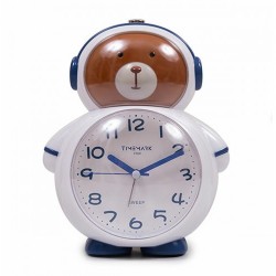 Аналогов будилник Timemark Мечка Астронавт Многоцветен Пластмаса - Ceasuri de perete și deșteptătoare