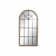 Стенно огледало Home ESPRIT Бял Кафяв Черен Прозорец 86 x 3,5 x 168 cm