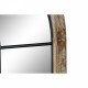 Стенно огледало Home ESPRIT Бял Кафяв Черен Прозорец 86 x 3,5 x 168 cm
