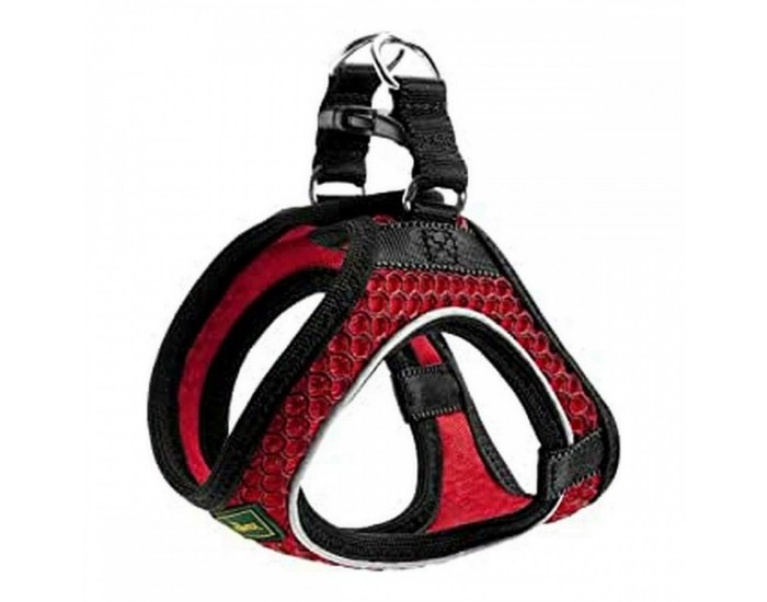 Каишка за Куче Hunter Hilo-Comfort Червен M/L (58-63 cm)