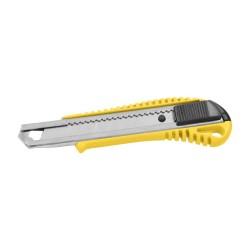 Макетен нож Ferrestock Жълт 18 mm - Do it yourself - feronerie, unelte și materiale