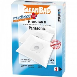 Резервни Торбички за Прахосмукачка Scanpart M 105 PAN 8 - Mici electrocasnice