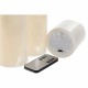 LED Свещ Home ESPRIT Бежов 25 x 10 x 20 cm