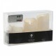 LED Свещ Home ESPRIT Бежов 25 x 10 x 20 cm