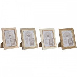 Рамка за снимки Home ESPRIT Кристал Дървен MDF 18 x 2,8 x 23 cm (4 броя) - Papetărie