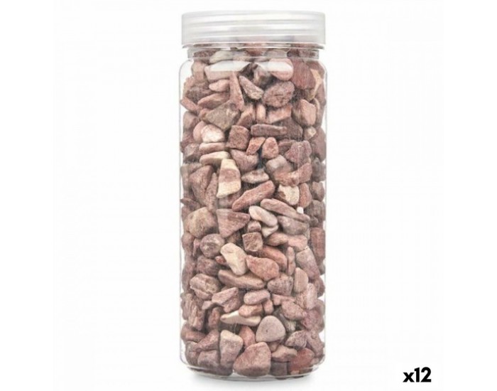 Декоративни Камъни Червен 10 - 20 mm 700 g (12 броя)