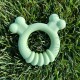 Гризалка за кучета Nylabone SENSORY TACTILE RING Зелен Фъстъчено масло Пиле S