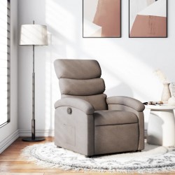 Sonata Fotoliu rabatabil, gri taupe, material textil