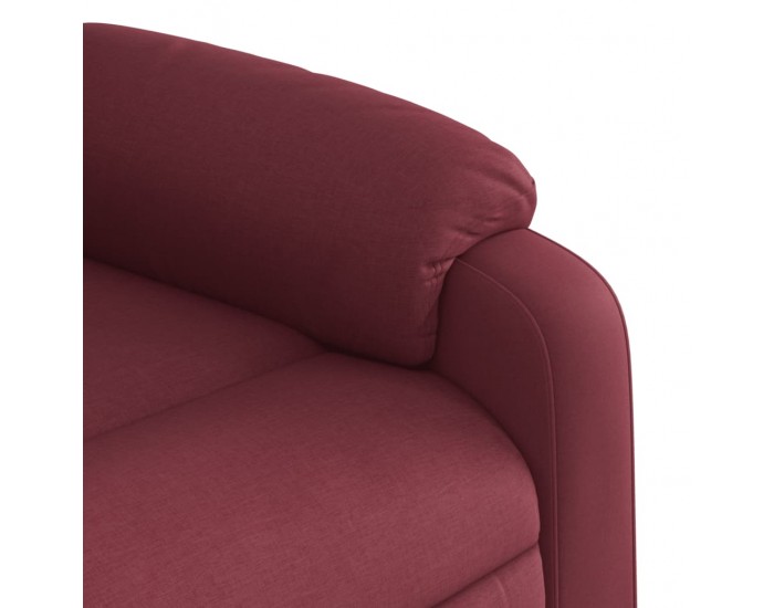 Sonata H Масажен наклоняем стол, виненочервен, текстил