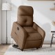 Sonata Fotoliu electric rabatabil cu ridicare, maro, textil