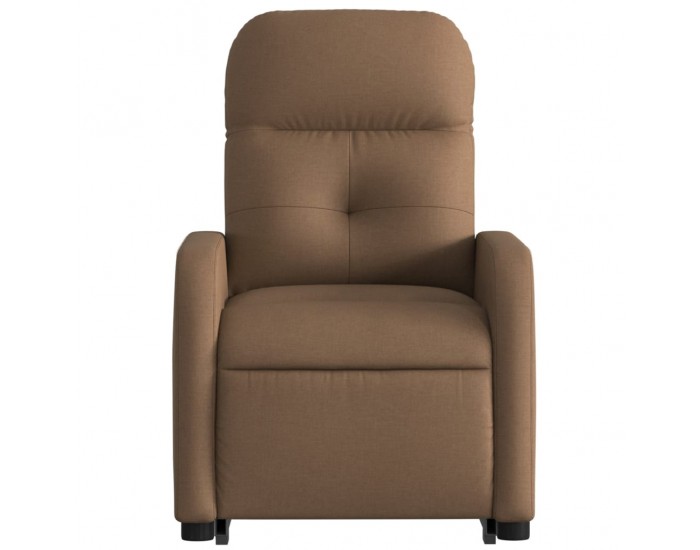 Sonata Fotoliu electric rabatabil cu ridicare, maro, textil