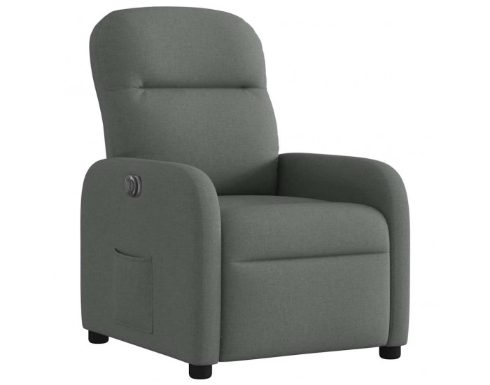 Sonata H Електрически наклоняем стол, тъмносив, текстил