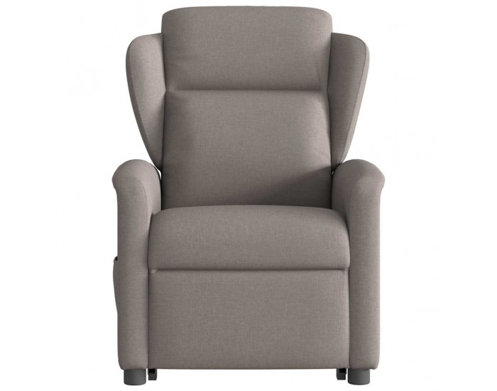 Sonata Fotoliu rabatabil cu ridicare pe verticală, gri taupe, textil