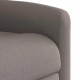 Sonata Fotoliu rabatabil cu ridicare pe verticală, gri taupe, textil