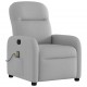 Sonata H Масажен стол за лежанка Cloud Grey Fabric