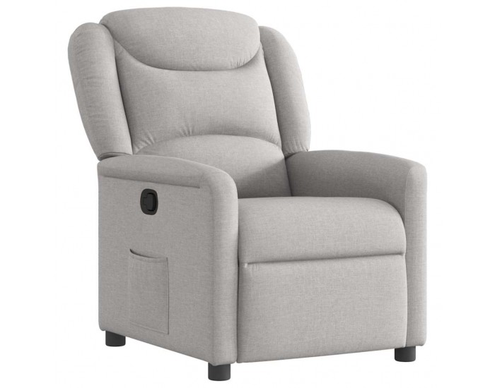 Sonata H Recliner Chair Cloud Grey Fabric