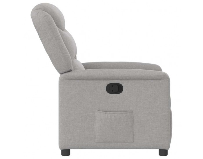 Sonata H Recliner Chair Cloud Grey Fabric