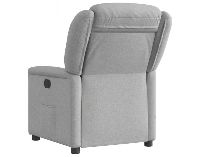 Sonata H Recliner Chair Cloud Grey Fabric