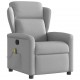 Sonata H Масажен стол за лежанка Cloud Grey Fabric