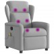 Sonata H Масажен стол за лежанка Cloud Grey Fabric