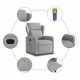 Sonata H Масажен стол за лежанка Cloud Grey Fabric