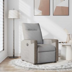 Sonata H Recliner Chair Cloud Grey Fabric - Fotolii