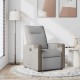Sonata H Recliner Chair Cloud Grey Fabric