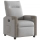 Sonata H Recliner Chair Cloud Grey Fabric