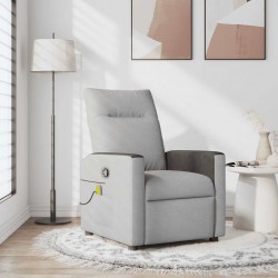 Sonata H Масажен стол за лежанка Cloud Grey Fabric - Fotolii