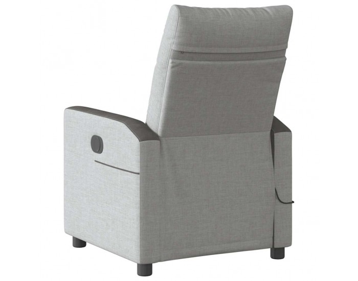 Sonata H Масажен стол за лежанка Cloud Grey Fabric