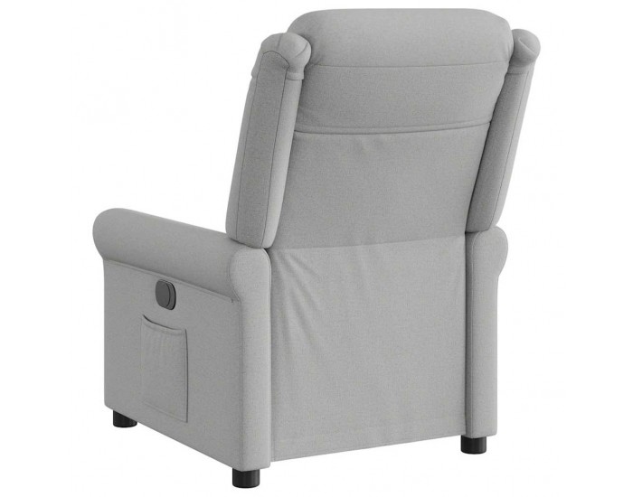 Sonata H Recliner Chair Cloud Grey Fabric