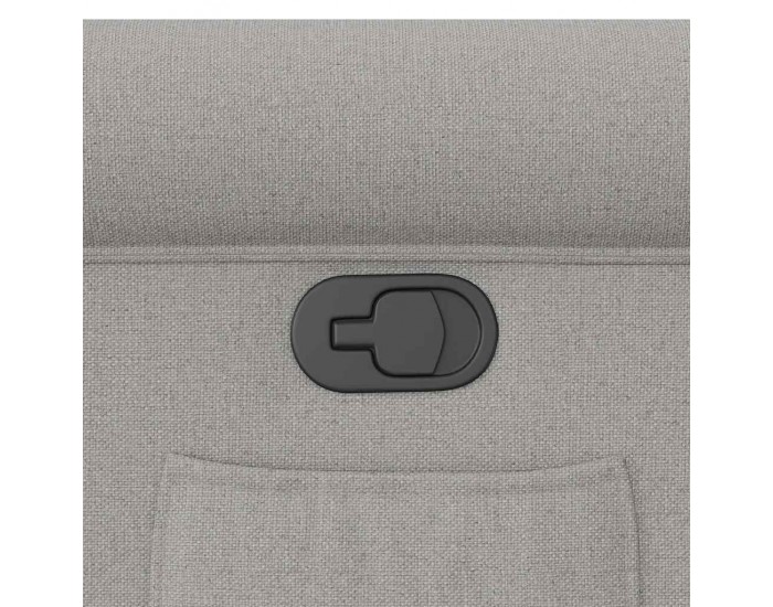 Sonata H Recliner Chair Cloud Grey Fabric
