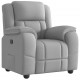 Sonata H Recliner Chair Cloud Grey Fabric