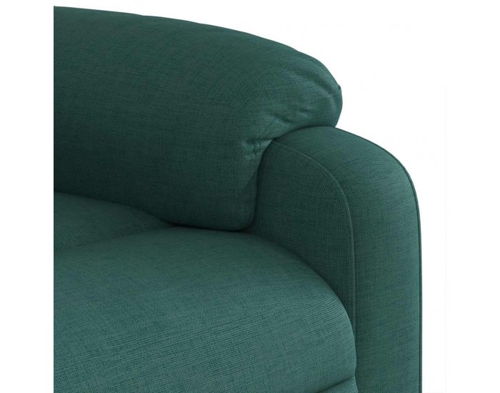 Sonata Fotoliu de masaj rabatabil, verde închis, material textil