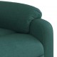 Sonata Fotoliu de masaj rabatabil, verde închis, material textil