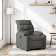 Sonata Fotoliu rabatabil, gri închis, material textil