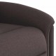 Sonata Fotoliu rabatabil, maro închis, material textil