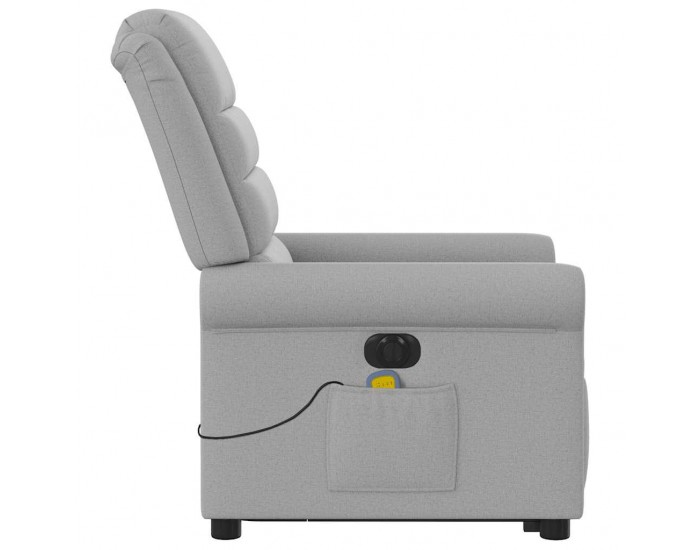 Sonata H Електрически изправящ масажен реклайнер стол облачносив текстил