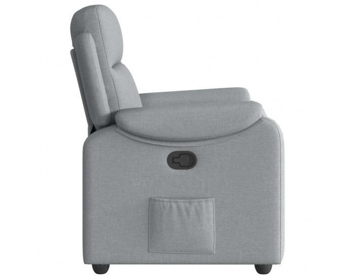 Sonata H Реклайнер стол, светлосив, текстил