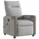 Sonata H Масажен стол за лежанка Cloud Grey Fabric
