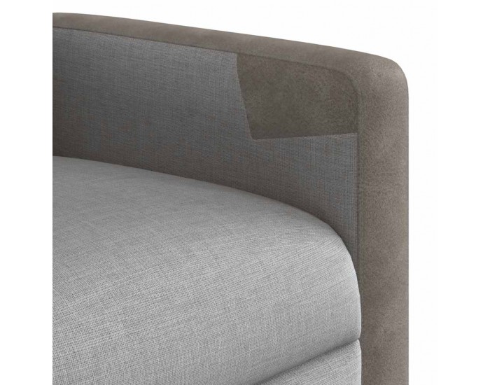 Sonata H Масажен стол за лежанка Cloud Grey Fabric