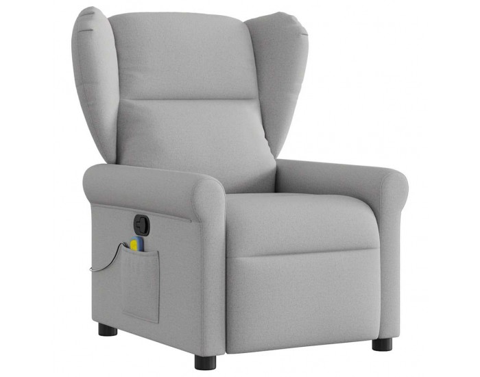 Sonata H Масажен стол за лежанка Cloud Grey Fabric