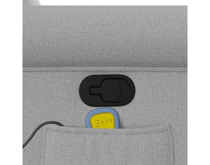 Sonata H Масажен стол за лежанка Cloud Grey Fabric