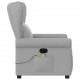 Sonata H Масажен стол за лежанка Cloud Grey Fabric