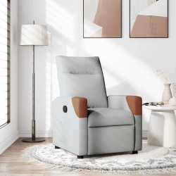 Sonata H Recliner Chair Cloud Grey Fabric - Fotolii